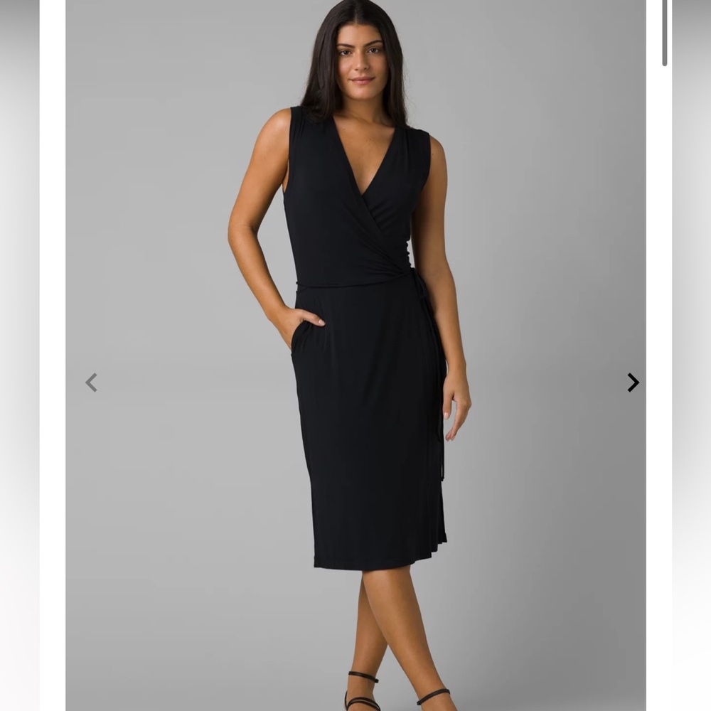 Prana foundation wrap dress, NWT